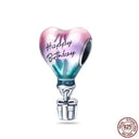 Ocean Themed Sterling Silver Charms Set For Bracelets Ocean Themed Sterling Silver Charms Set For Bracelets