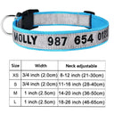 Embroidered Dog Collar Personalized Free Customization Embroidered Dog Collar Personalized Free Customization