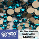 Crystal Gold Flatback Rhinestones For DIY Nail Art Sparkling Crystal Gold Flatback Rhinestones For DIY Nail Art Sparkling