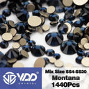 Crystal Gold Flatback Rhinestones For DIY Nail Art Sparkling Crystal Gold Flatback Rhinestones For DIY Nail Art Sparkling
