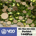 Crystal Gold Flatback Rhinestones For DIY Nail Art Sparkling Crystal Gold Flatback Rhinestones For DIY Nail Art Sparkling