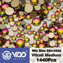 Crystal Gold Flatback Rhinestones For DIY Nail Art Sparkling Crystal Gold Flatback Rhinestones For DIY Nail Art Sparkling