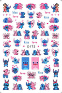 Disney Character Nail Decals Whimsical Wonderland Magic Set Disney Character Nail Decals Whimsical Wonderland Magic Set