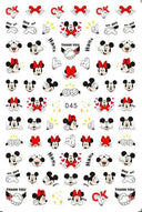 Disney Character Nail Decals Whimsical Wonderland Magic Set Disney Character Nail Decals Whimsical Wonderland Magic Set