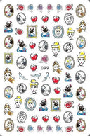 Disney Character Nail Decals Whimsical Wonderland Magic Set Disney Character Nail Decals Whimsical Wonderland Magic Set