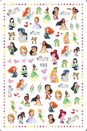 Disney Character Nail Decals Whimsical Wonderland Magic Set Disney Character Nail Decals Whimsical Wonderland Magic Set