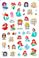 Disney Character Nail Decals Whimsical Wonderland Magic Set Disney Character Nail Decals Whimsical Wonderland Magic Set