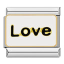 Family Love Stainless Steel Bracelet Kit With Charms Family Love Stainless Steel Bracelet Kit With Charms