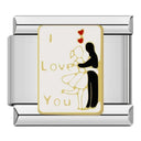 Family Love Stainless Steel Bracelet Kit With Charms Family Love Stainless Steel Bracelet Kit With Charms