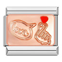 Daddy's Angel Bracelet Italian Charm DIY Jewelry Style Daddy's Angel Bracelet Italian Charm DIY Jewelry Style