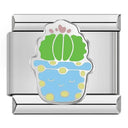 Spider Cat Coffee Charm Stainless Steel Bracelet Italian Spider Cat Coffee Charm Stainless Steel Bracelet Italian