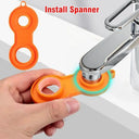 Rotating Metal Faucet Aerator 1440 Degrees Water Saver Rotating Metal Faucet Aerator 1440 Degrees Water Saver