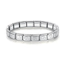 Stainless Steel Geometric Bangle Chic Women Fashion Jewelry Stainless Steel Geometric Bangle Chic Women Fashion Jewelry