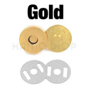Brass Magnetic Snap Fasteners Kit For Stylish Handbags Brass Magnetic Snap Fasteners Kit For Stylish Handbags