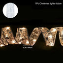 Enchanting Ribbon Fairy Lights for Magical Christmas Decor Enchanting Ribbon Fairy Lights for Magical Christmas Decor