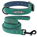 Luxury Leather Dog Collar and Leash Set for Fashionable Pets Luxury Leather Dog Collar and Leash Set for Fashionable Pets