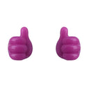 Hand Shaped Rubber Glasses Cable Holder Mini Hook Organizer Hand Shaped Rubber Glasses Cable Holder Mini Hook Organizer