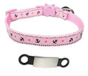 Cat Collar With Engraved ID Tag And Breakaway Safety Cat Collar With Engraved ID Tag And Breakaway Safety