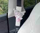 Sanrio Angel Plush Dolls Car Seat Belt Cover Accessory Cute Sanrio Angel Plush Dolls Car Seat Belt Cover Accessory Cute