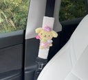 Sanrio Angel Plush Dolls Car Seat Belt Cover Accessory Cute Sanrio Angel Plush Dolls Car Seat Belt Cover Accessory Cute