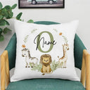 Personalized Animal Name Pillowcase Eco Friendly Polyester Personalized Animal Name Pillowcase Eco Friendly Polyester