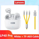 LP40 Pro Wireless Bluetooth Earbuds With TWS Sound LP40 Pro Wireless Bluetooth Earbuds With TWS Sound