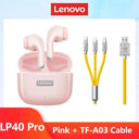 LP40 Pro Wireless Bluetooth Earbuds With TWS Sound LP40 Pro Wireless Bluetooth Earbuds With TWS Sound