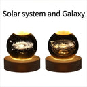 3D Celestial Moon Lamp USB LED Night Light Home Decor 3D Celestial Moon Lamp USB LED Night Light Home Decor