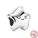 Sterling Silver Puppy Family Zircon Pendant For Dog Lovers Sterling Silver Puppy Family Zircon Pendant For Dog Lovers