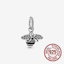 Sterling Silver Puppy Family Zircon Pendant For Dog Lovers Sterling Silver Puppy Family Zircon Pendant For Dog Lovers