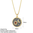 Mystical Gold Evil Eye Necklace Fashionistas Trendy Jewelry Mystical Gold Evil Eye Necklace Fashionistas Trendy Jewelry