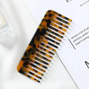 Vibrant Acrylic Hair Comb for Frizz Free Styling Massage Vibrant Acrylic Hair Comb for Frizz Free Styling Massage