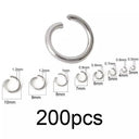 Stainless Steel Split Rings Connectors Bulk Jewelry Supplies Stainless Steel Split Rings Connectors Bulk Jewelry Supplies