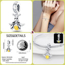 Luminous Firefly Star Dog Charm Beads Enchanting Bracelet Luminous Firefly Star Dog Charm Beads Enchanting Bracelet