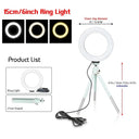 Dimmable USB Ring Light With Adjustable Tripod Stand Dimmable USB Ring Light With Adjustable Tripod Stand
