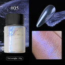 Aurora Shimmering Nail Flakes Kit For Easy Nail Art Aurora Shimmering Nail Flakes Kit For Easy Nail Art