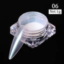 Aurora Shimmering Nail Flakes Kit For Easy Nail Art Aurora Shimmering Nail Flakes Kit For Easy Nail Art