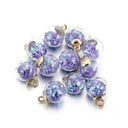 Whimsical Star Sequins Glass Pendants for Sparkling Jewelry Whimsical Star Sequins Glass Pendants for Sparkling Jewelry