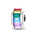 Daisy Sterling Silver Clip Charms With CZ Detailing Daisy Sterling Silver Clip Charms With CZ Detailing