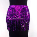 Nightclub Sparkling Sequin Tassel Skirt for Festival Fashion Nightclub Sparkling Sequin Tassel Skirt for Festival Fashion