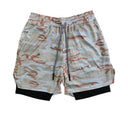 Men's Double Layer Fitness Shorts Stay Cool And Comfy Men's Double Layer Fitness Shorts Stay Cool And Comfy