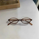 Retro Oval Red Green Anti Blue Light Glasses For Women Retro Oval Red Green Anti Blue Light Glasses For Women