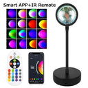 Tuya Smart Sunset Lamp Night Light Projector App LED Gift Tuya Smart Sunset Lamp Night Light Projector App LED Gift