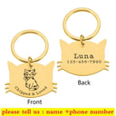 Personalized Stainless Steel Pet Tag With Free Engraving Personalized Stainless Steel Pet Tag With Free Engraving