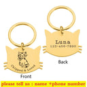 Personalized Stainless Steel Pet Tag With Free Engraving Personalized Stainless Steel Pet Tag With Free Engraving