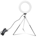 Versatile Mini LED Ring Light Kit for Video Creators Versatile Mini LED Ring Light Kit for Video Creators