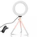 Versatile Mini LED Ring Light Kit for Video Creators Versatile Mini LED Ring Light Kit for Video Creators