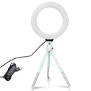 Versatile Mini LED Ring Light Kit for Video Creators Versatile Mini LED Ring Light Kit for Video Creators