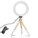 Versatile Mini LED Ring Light Kit for Video Creators Versatile Mini LED Ring Light Kit for Video Creators