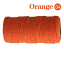 Cotton Macrame Cord Rope Twine for DIY Crafts Bohemian Decor Cotton Macrame Cord Rope Twine for DIY Crafts Bohemian Decor